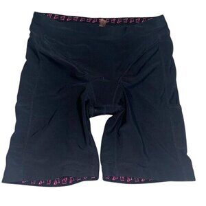 Skirt Sports Womens Padded Cycling Shorts Black Pink Sz L